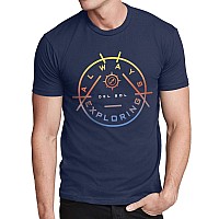 Del Sol Color Changing Crew Tee - Indigo, Size S