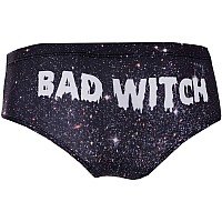 Awesometivity Funny Womens Hipster Panties Halloween Boo Basketbad Witch Xs