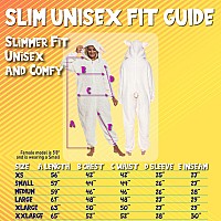 Funziez Slim Fit Sherpa Adult Onesie Animal Halloween Costume Plush One Piece Cosplay Suit For Women And Men