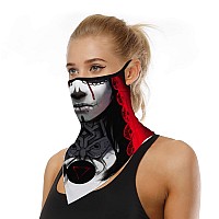 Yayourel Halloween Mask Scary Mask Halloween Masks For Adults Skull Mask Neck Gaiter Face Mask Covering Bandanas For Men Women S