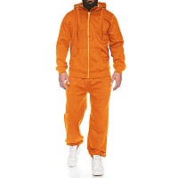 Coofandy Halloween Mens Tracksuit Full Zip Sweatshirt Mens Full Zip Hoodie Jacket Sweatpants For Men