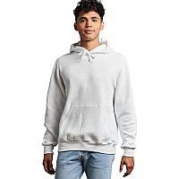 Unisex Dri-Power Hooded Sweatshirt - WHITE - S(D0102HI34DA)