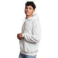 Unisex Dri-Power Hooded Sweatshirt - WHITE - S(D0102HI34DA)