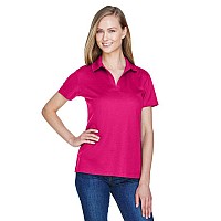 crownLux Performanceadies Plaited Polo - gRAPHITE - XS(D0102H7N9I2)