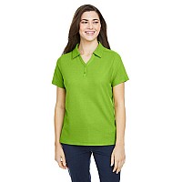 Ladies Fusion chromaSoftPique Polo - AcID gREEN - XS(D0102H7ZDFP)