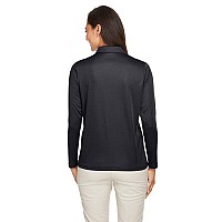 Ladies Zone Performance Long Sleeve Polo - BLAcK - XS(D0102H7ZTcT)