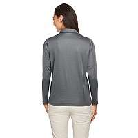 Ladies Zone Performance Long Sleeve Polo - BLAcK - XS(D0102H7ZTJ2)