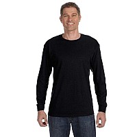 Adult DRI-POWER AcTIVE Long-Sleeve T-Shirt - BLAcK - S(D0102H2H53g)