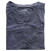 Cariloha Navy Heather Bamboo T-Shirt - Comfortable & Stylish