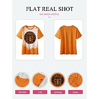 Ounar Basic Witch Coffee T Shirts For Women Halloween Graphic Letter Print Shirt With Funny Sayings Casual Tee Tops