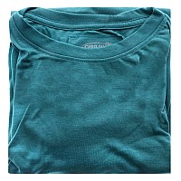 Cariloha Women's Bamboo Crew Tee - Tropical Teal Heather