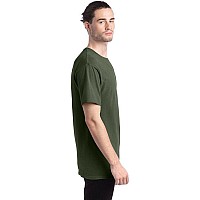 Mens garment-Dyed T-Shirt - BLAcK - S(D0102H7DAQP)