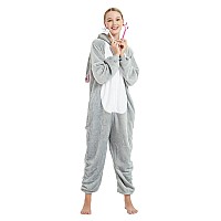 Abenca Easter Bunny Onesie Pajamas For Unisex Adult Cartoon One Piece Animal Rabbit Halloween Christmas Cosplay Costume Bunny