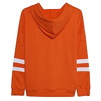 Womens Halloween Pumpkin Face Long Sleeve Sweatshirts Lightweight Casual Pullover Tops