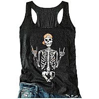 Womens Mandala Vintage Graphic Racerback Tank Tops Summer Casual Loose Oneck Tanks Vest Vacation Classicfit Shirt Camihallowe