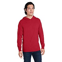 Mens HD cottonJersey Hooded T-Shirt - SAFETY ORANgE - S(D0102H7Y3B8)