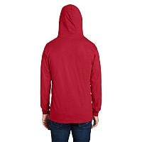 Mens HD cottonJersey Hooded T-Shirt - SAFETY ORANgE - S(D0102H7Y3B8)