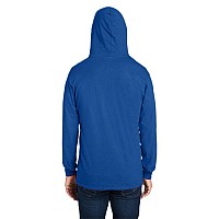 Mens HD cottonJersey Hooded T-Shirt - SAFETY ORANgE - S(D0102H7MSB8)