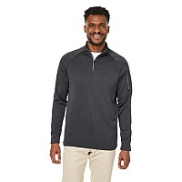 Unisex Fusion chromaSoftleece Quarter-Zip - cARBON - 5XL(D0102H7Z6BP)