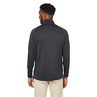 Unisex Fusion chromaSoftleece Quarter-Zip - cARBON - 5XL(D0102H7Z6BP)