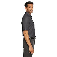 Mens Tall Fusion chromaSoftPique Polo - cARBON - XLT(D0102H7ZZJX)