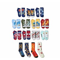 Harry Potter Countdown To Christmas Advent Calendar Set Bundle With 15 Pairs Of Harry Potter Socks For Women Size 410 Harry