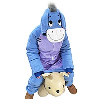 Naitoke Adults Animal Onesie Halloween Costumes Cosplay Pajamas Purple Blue