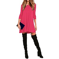 Viishow Womens Kikis Cosplay Dress Halloween Tshirt Swing Dresses With Pockets Peach Redmedium