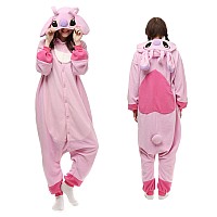 Majcos Women Onesies Animal Adult Pajamas Halloween Cosplay Costume Unisex Onesie