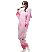 Majcos Women Onesies Animal Adult Pajamas Halloween Cosplay Costume Unisex Onesie