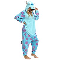 Bgokta Halloween Animal Onesie Pajamas For Adults Costume Cosplay Homewear One Piece