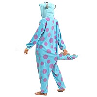 Bgokta Halloween Animal Onesie Pajamas For Adults Costume Cosplay Homewear One Piece