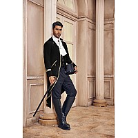 Runcati Mens Steampunk Victorian Jackets Gothic Tailcoat Costume Vintage Tuxedo Viking Renaissance Pirate Halloween Coats