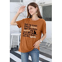 Halloween T Shirt Women Sanderson Letter Print Graphic Tshirt Hocus Pocus Tees Tops