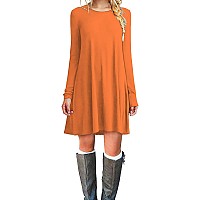 Halloween Long Sleeve Work Raglan Tahirt Tshirt Simple Dress Orange Xl