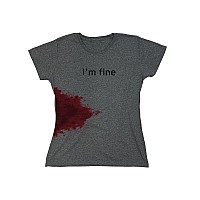 Im Fine Graphic Womens Movie Halloween Zombie Funny 2Xl Heather Sport