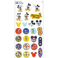 Mickey Mouse Christmas Advent Calendar Set Bundle Of 12 Pairs Of Toddler Socks For Boys Size 47 Plus Stickers Disney Sock G