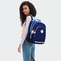 Kipling Class Room 17 Laptop Backpack Solar Navy C