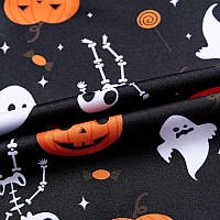 Raisevern Mens Joggers Halloween Pumpkin Sweatpants Skeleton Outfits Festival Cool Jogging Pants With Pockets Drawstring