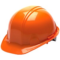 Pyramex Safety Products Hp14040 Sl Series 4 Pt Snap Lock Suspension Hard Hat Orange