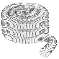 4 X 20A Ultra Flex Clear Vue Heavy Duty Pvc Dust Debris And Fume Collection Hose Made In Usa