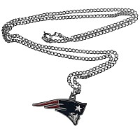 Nfl Siskiyou Sports Fan Shop New England Patriots Chain Necklace 22 Inch Team Color