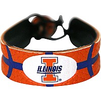 Illinois Fighting Illini Bracelet Classic Basketball Orange