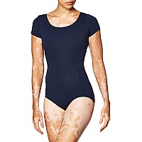 Capezio Womens Classic Short Sleeve Leotardnavymedium