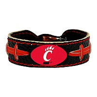 Cincinnati Bearcats Bracelet Team Color Football Co