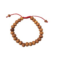 Tibetan Sandalwood Wrist Mala Bracelet For Meditation