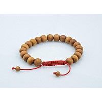 Tibetan Sandalwood Wrist Mala Bracelet For Meditation