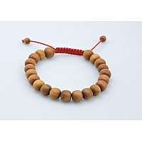 Tibetan Sandalwood Wrist Mala Bracelet For Meditation