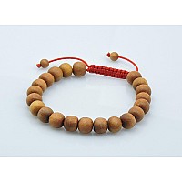 Tibetan Sandalwood Wrist Mala Bracelet For Meditation