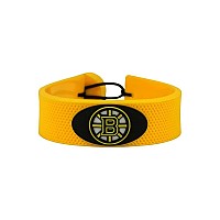 Nhl Boston Bruins Team Color Hockey Bracelet